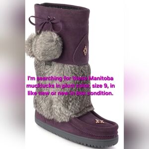 Not For Sale!! ISO Manitoba Mucklucks